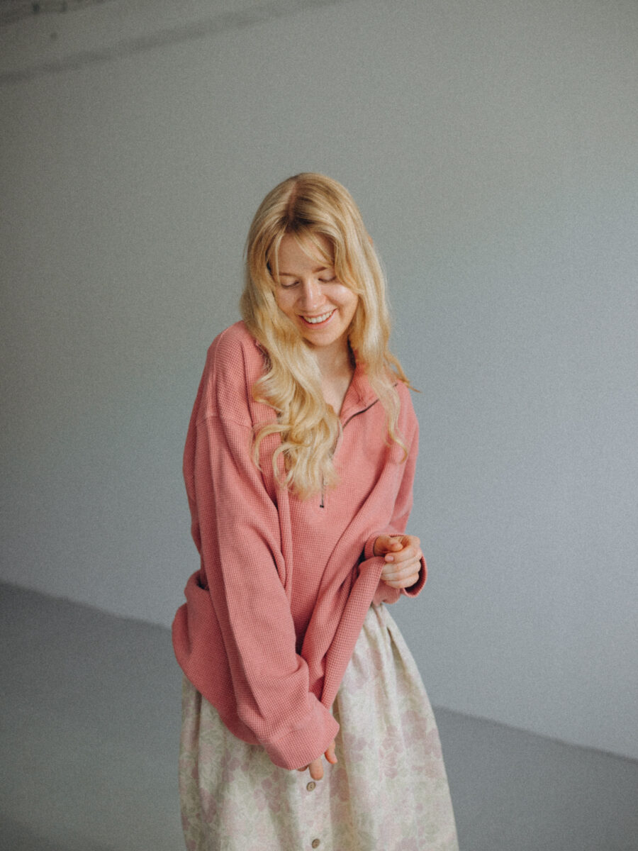 Bluza Hugs - Coral rose