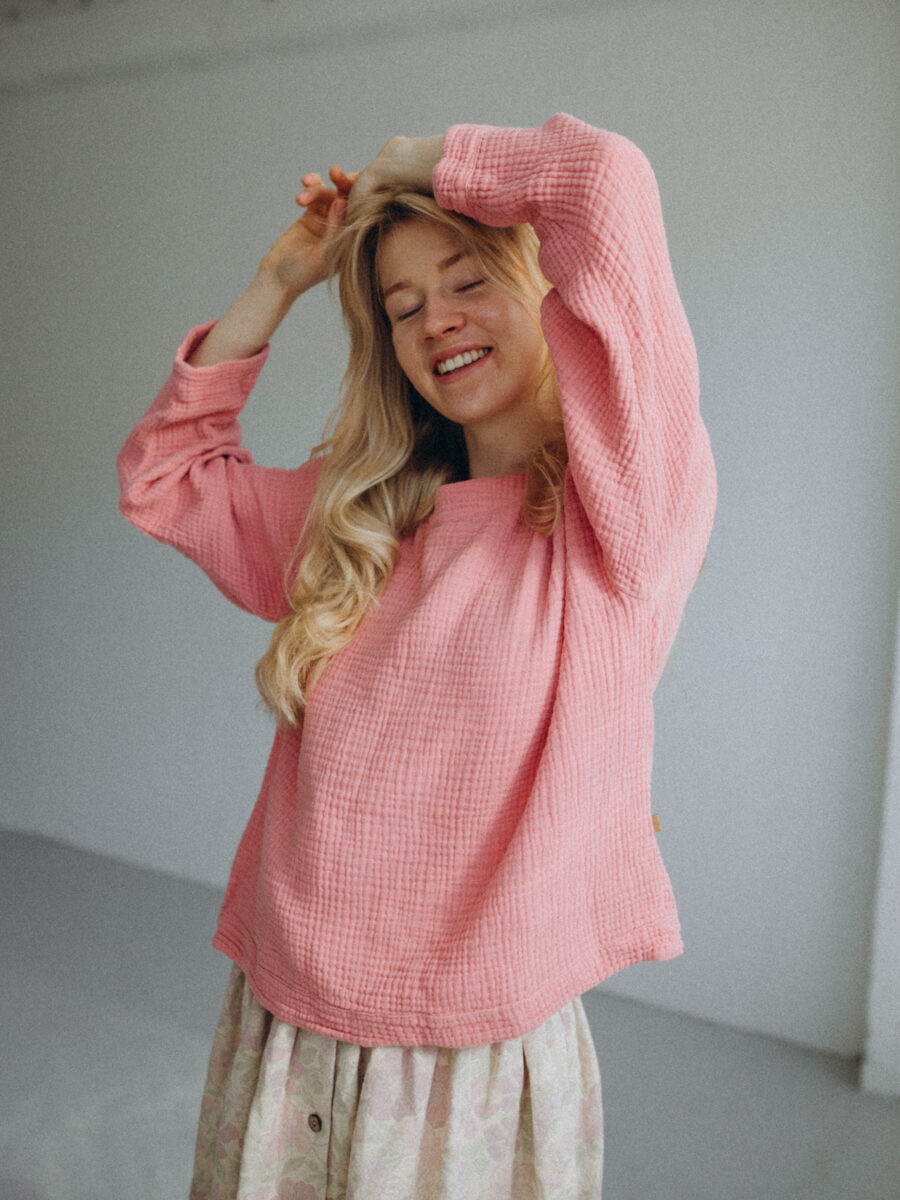 Longsleeve Lekko 2 - Różany Ogród