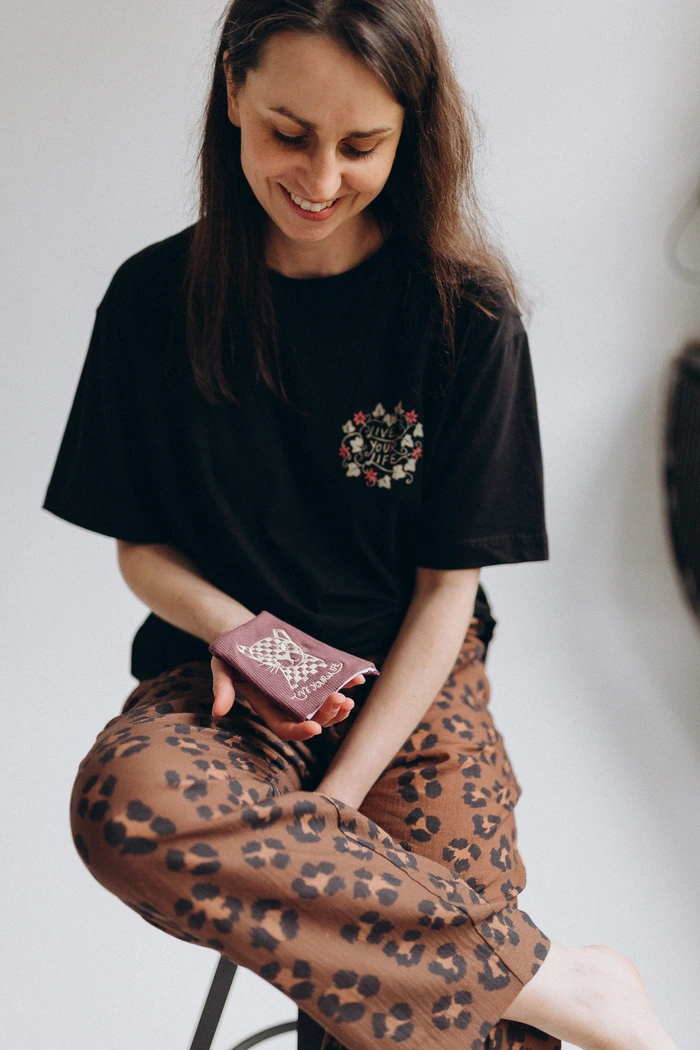 Muślinowe Baggy Free - Wild Leo