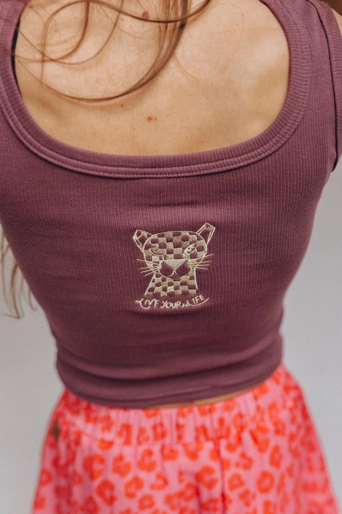 crop top z haftem